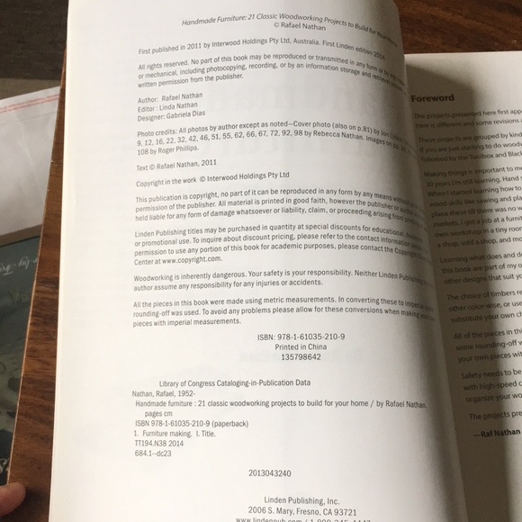 Three books on woodworking and furniture making. - Picture 5 of 16